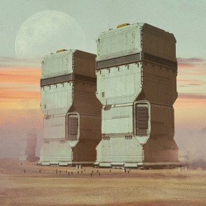 Sci-fi works by Mike Winkelmann who has made an illustration a day for 8 years